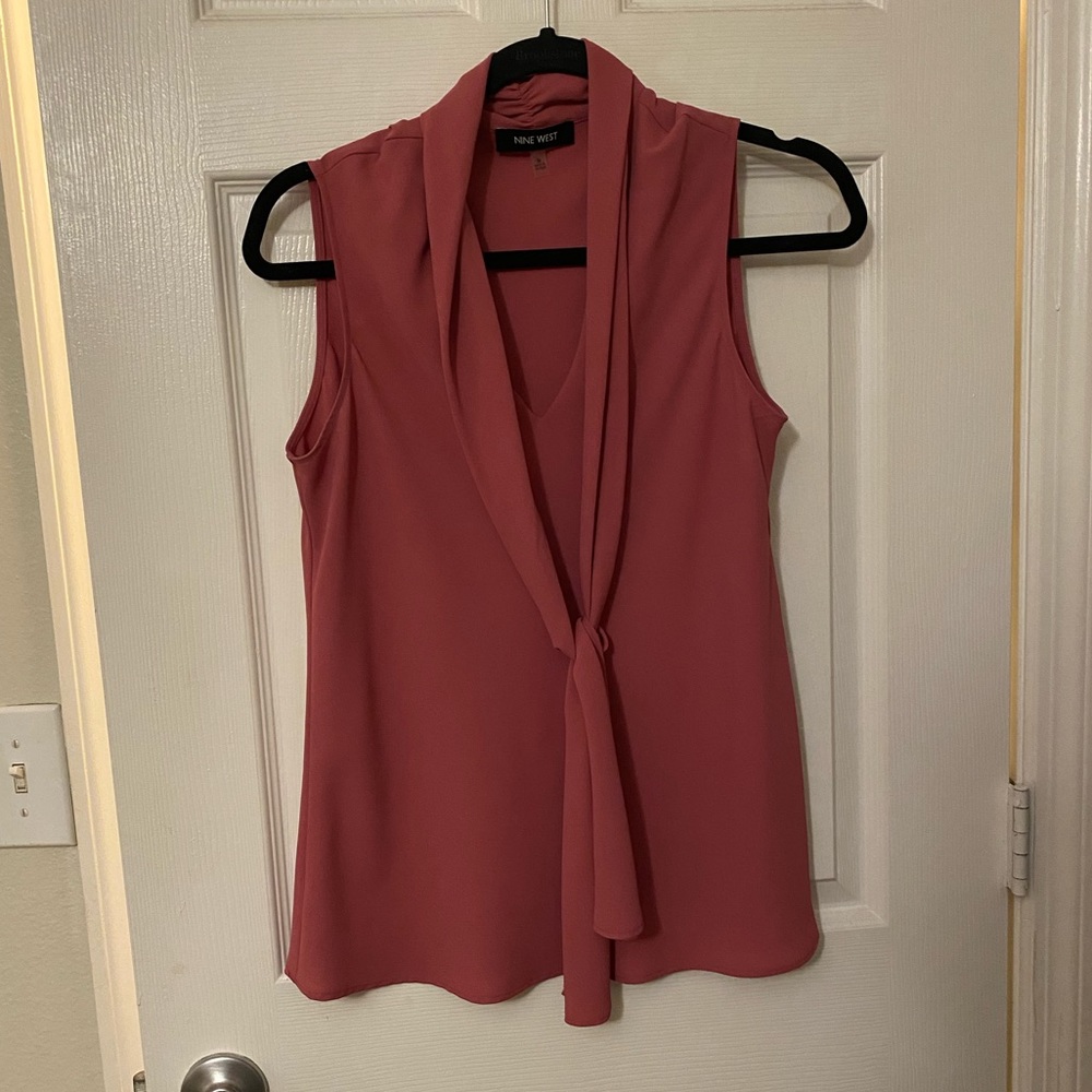 Nine West dark pink blouse, size medium